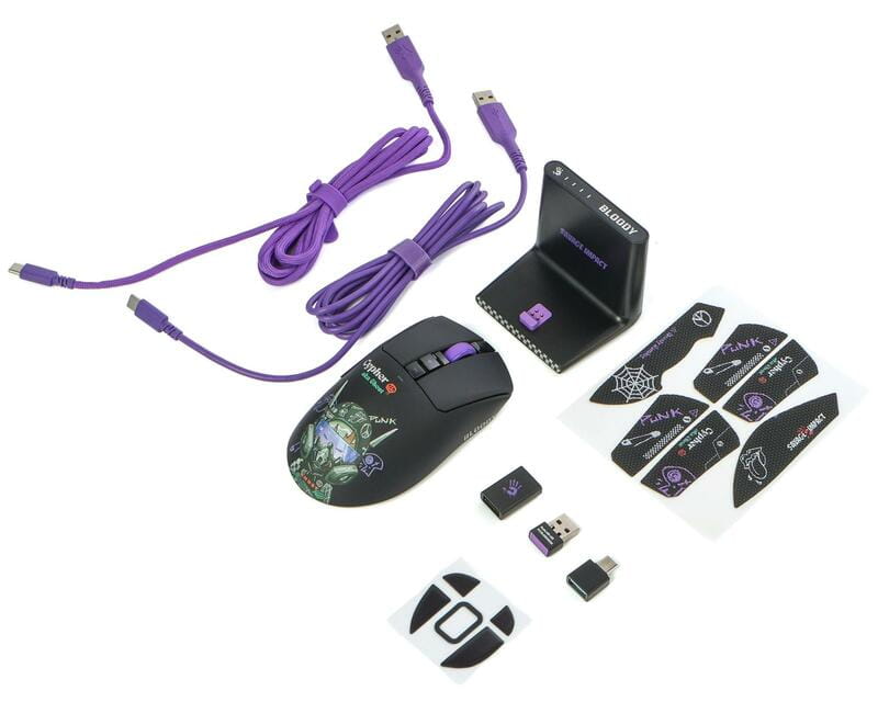 Мышь беспроводная Bloody R73 Ultra Duo Cypher Ghost