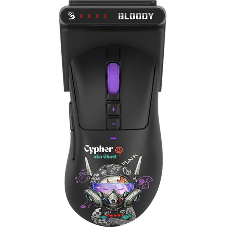 Мышь беспроводная Bloody R73 Ultra Duo Cypher Ghost