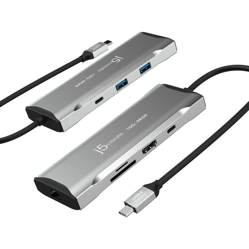 Док-станція J5create USB-C 7-в-1 (JCD393-N)