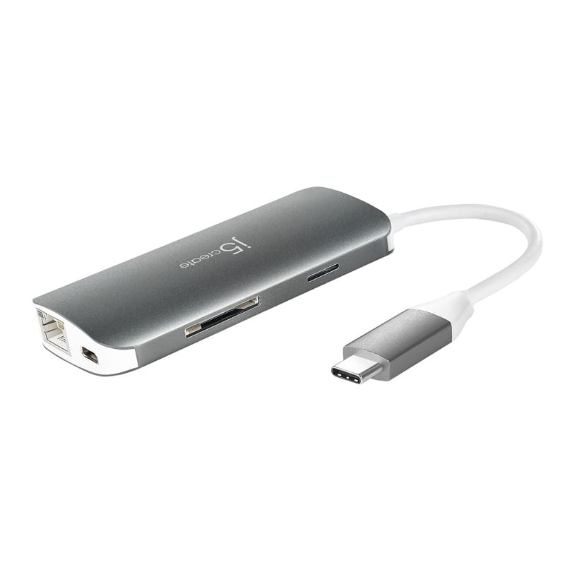 Док-станція J5create USB-C 9-в-1 (JCD383-N)
