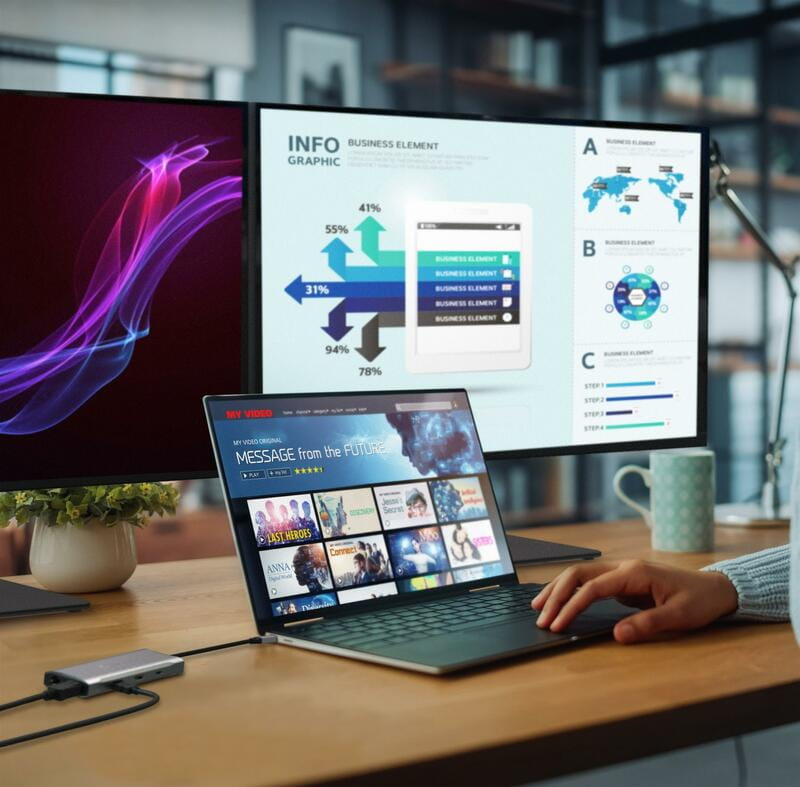 Док-станція J5create USB-C 11-в-1 (JCD397-N)