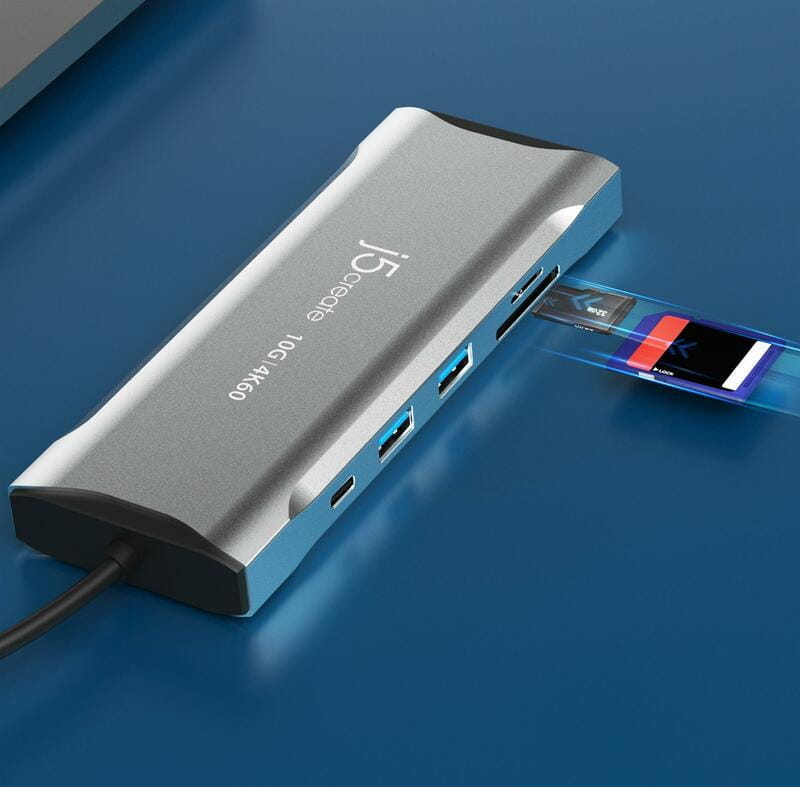 Док-станція J5create USB-C 11-в-1 (JCD397-N)