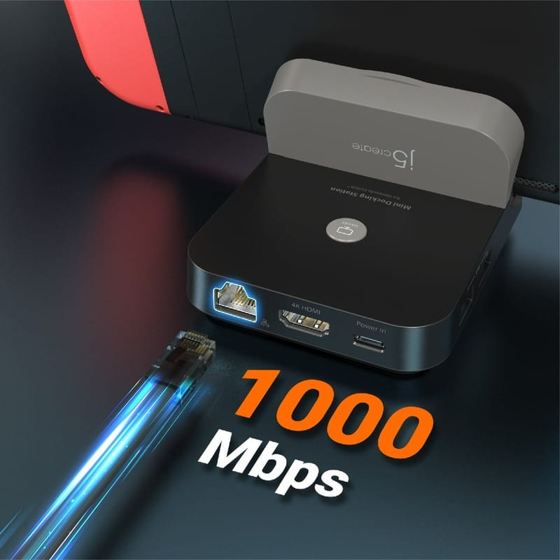 Док-станция J5create для Nintendo Switch (JCD620-N)