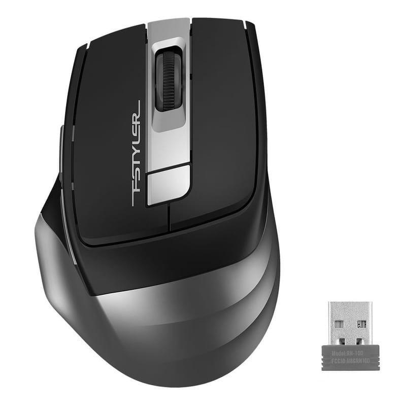 Миша бездротова A4Tech FG35S Grey