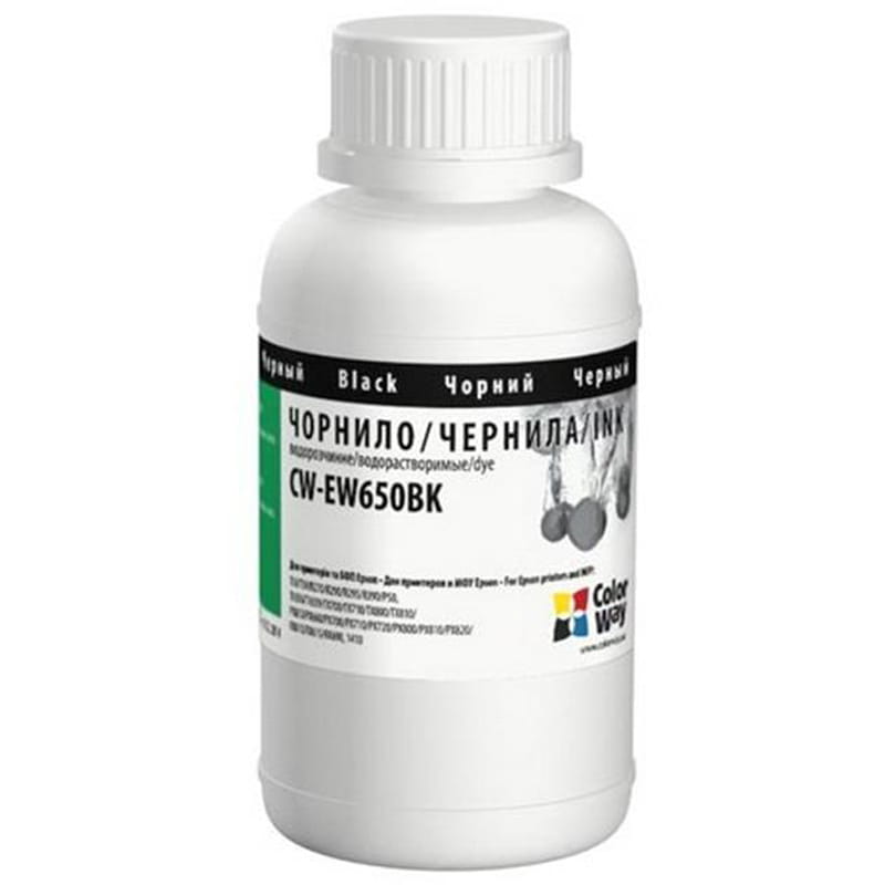 Чернила CW EPSON TX650 (Black) (CW-EW650BK02) 200мл