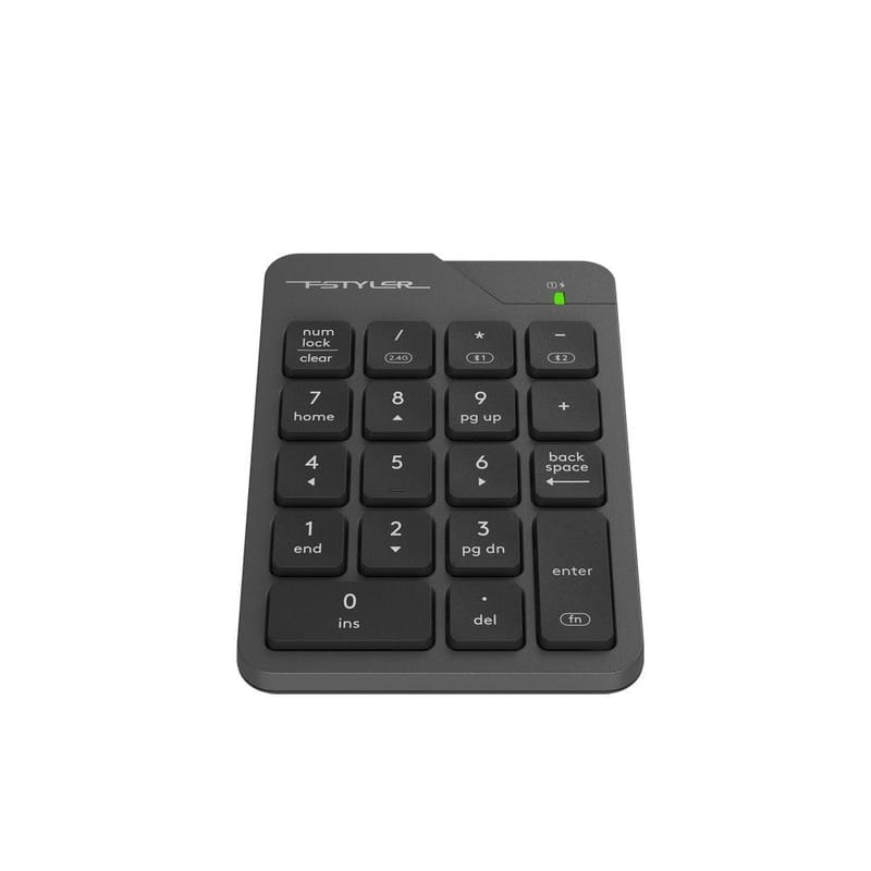 Клавіатура цифрова A4Tech FBK21C Smoky Grey