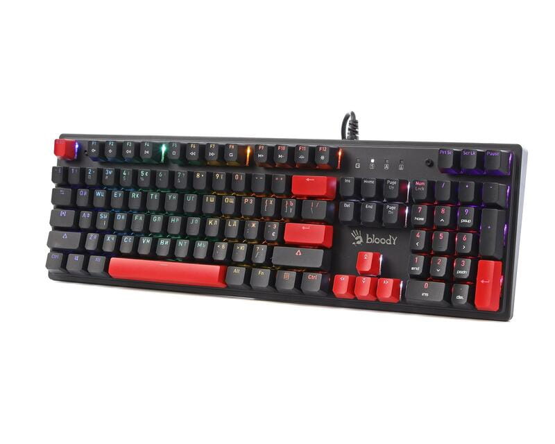 Клавиатура Bloody S525N Fire Black