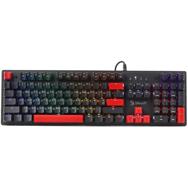 Клавиатура Bloody S525N Fire Black