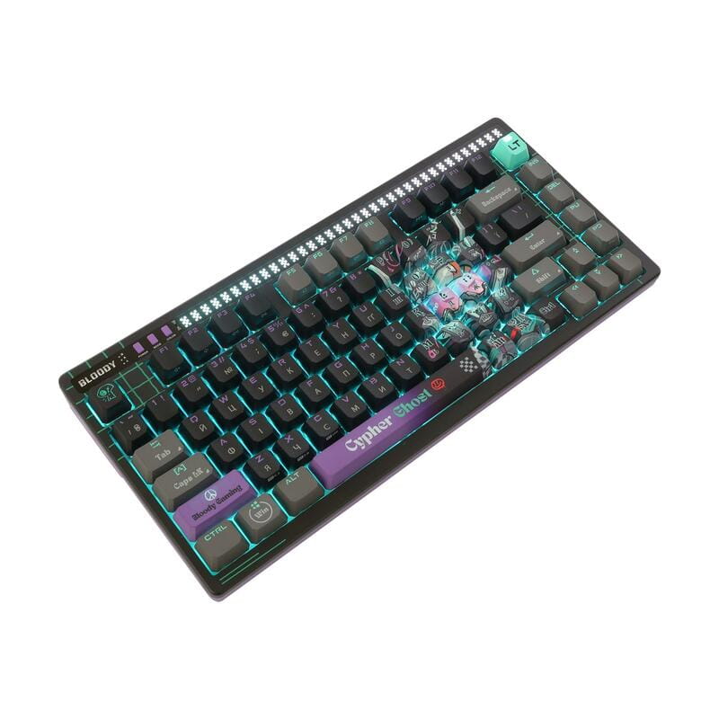Клавиатура Bloody AT75 Cypher Ghost