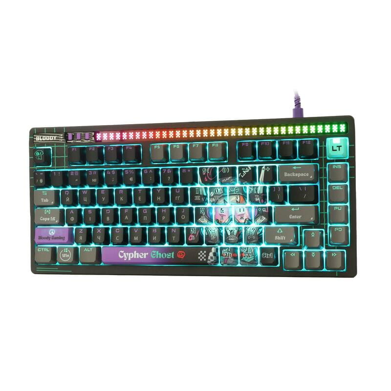 Клавиатура Bloody AT75 Cypher Ghost