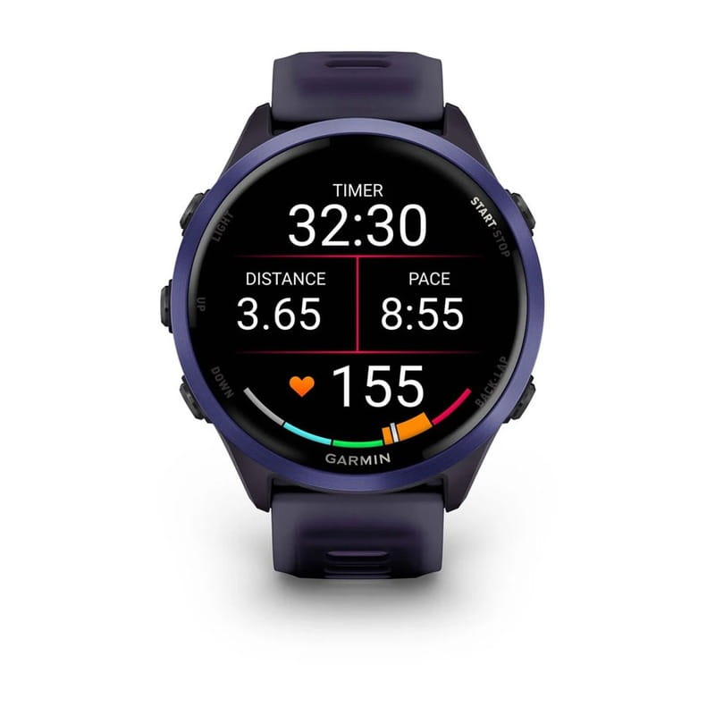 Смарт-часы Garmin Forerunner 570 47mm Indigo with Indigo/Translucent Imperial Purple with Slate Buckle (010-02971-42)