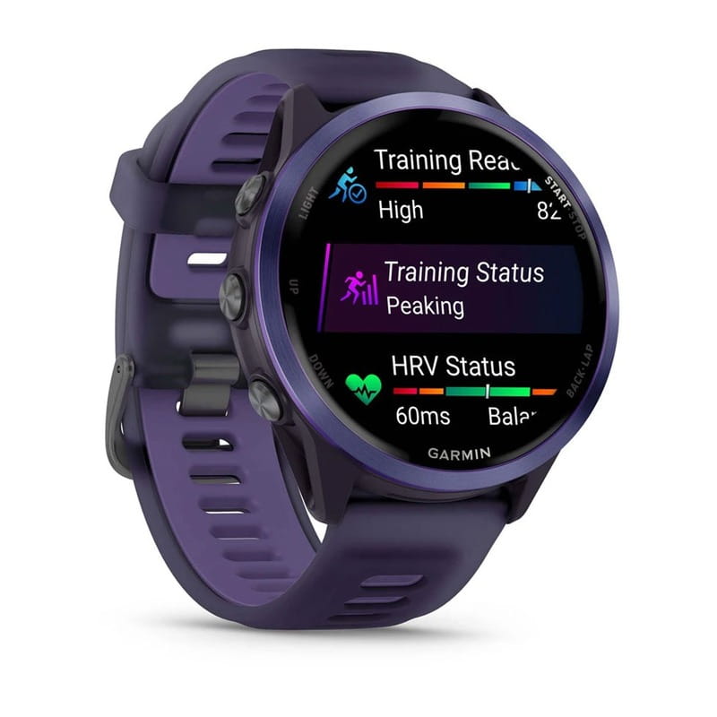 Смарт-часы Garmin Forerunner 570 47mm Indigo with Indigo/Translucent Imperial Purple with Slate Buckle (010-02971-42)