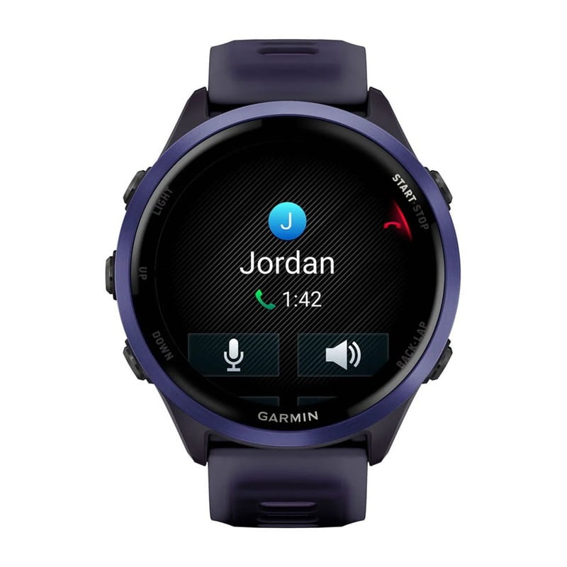 Смарт-часы Garmin Forerunner 570 47mm Indigo with Indigo/Translucent Imperial Purple with Slate Buckle (010-02971-42)