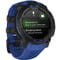 Фото - Смарт-часы Garmin Instinct 3 45mm AMOLED Black with Bolt Blue/Black Silicone (010-02936-43) | click.ua
