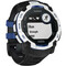Фото - Смарт-годинник Garmin Instinct 3 50mm Solar Whitestone with Black/Bolt Blue Silicone (010-02935-43) | click.ua