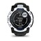 Фото - Смарт-годинник Garmin Instinct 3 50mm Solar Whitestone with Black/Bolt Blue Silicone (010-02935-43) | click.ua