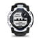 Фото - Смарт-часы Garmin Instinct 3 50mm Solar Whitestone with Black/Bolt Blue Silicone (010-02935-43) | click.ua