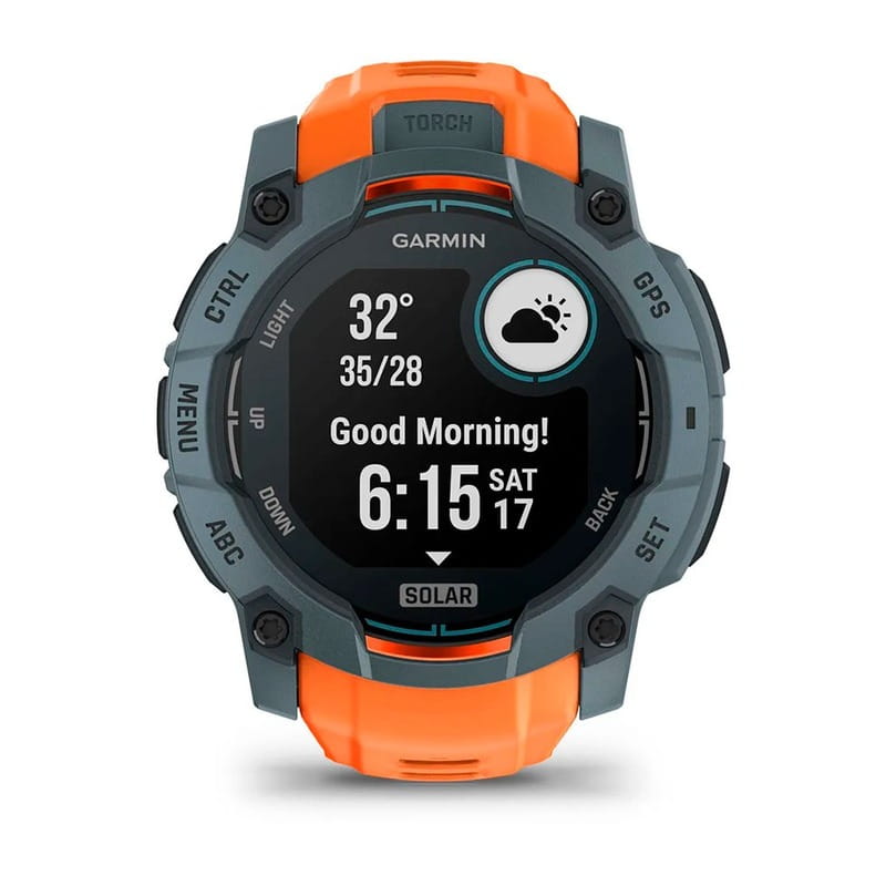 Смарт-часы Garmin Instinct 3 50mm Solar Solstice with Solstice Silicone (010-02935-41)