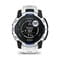 Фото - Смарт-часы Garmin Instinct 3 45mm Solar Whitestone with Whitestone/Bolt Blue Silicone (010-02934-43) | click.ua