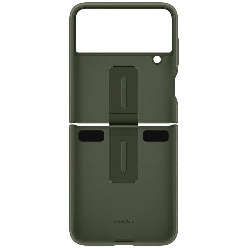 Чохол-накладка Samsung Silicone Cover with Ring для Samsung Galaxy Flip 4 SM-F721 Khaki (EF-PF721TGEGUA)