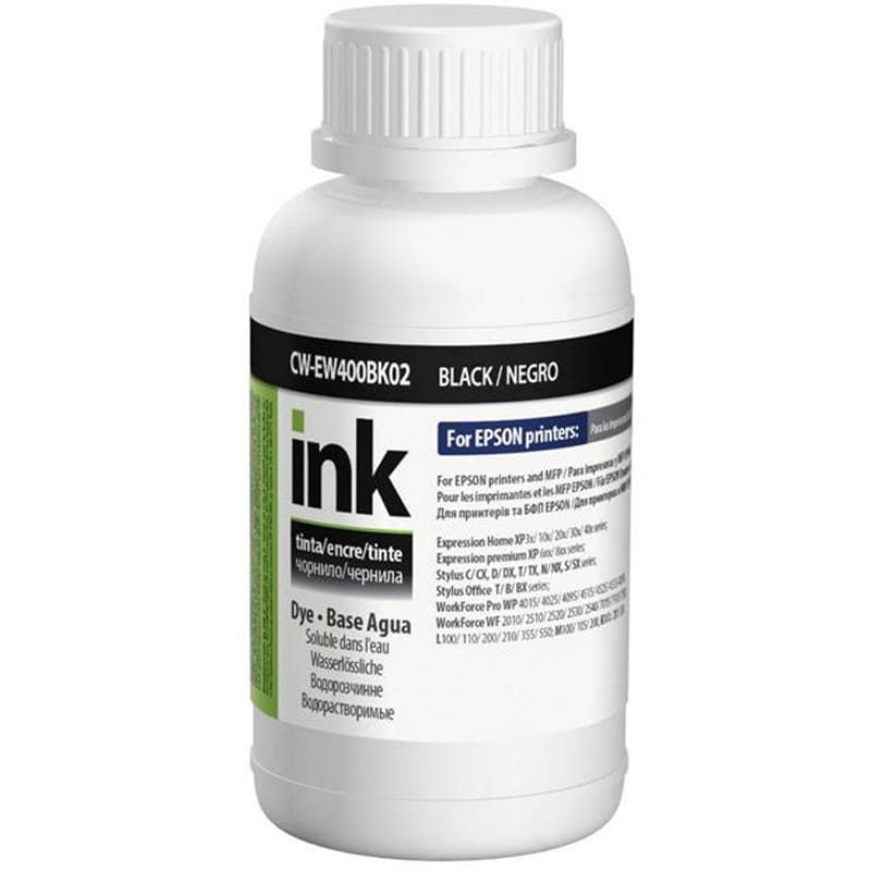 Чернила CW EPSON T26/C91 (Black) (CW-EW400BK02) 200мл