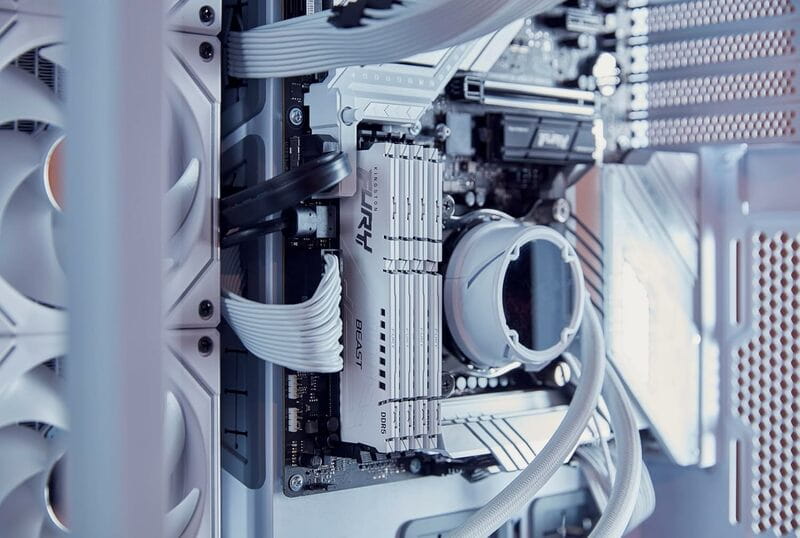 Модуль пам`ятi DDR5 16GB/6400 Kingston Fury Beast EXPO White (KF564C32BWE-16)