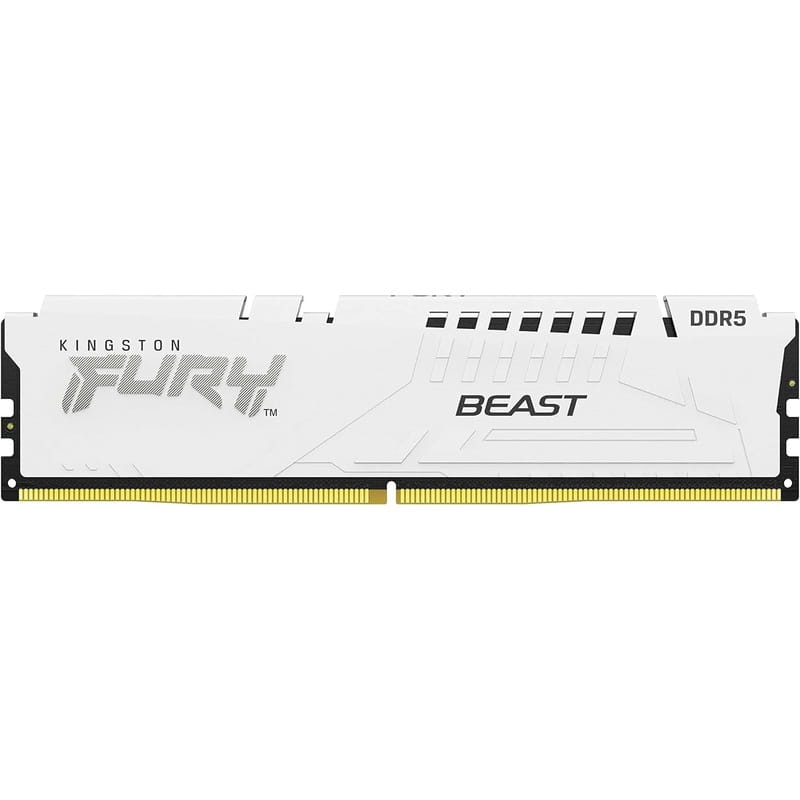 Модуль пам`ятi DDR5 16GB/6400 Kingston Fury Beast EXPO White (KF564C32BWE-16)