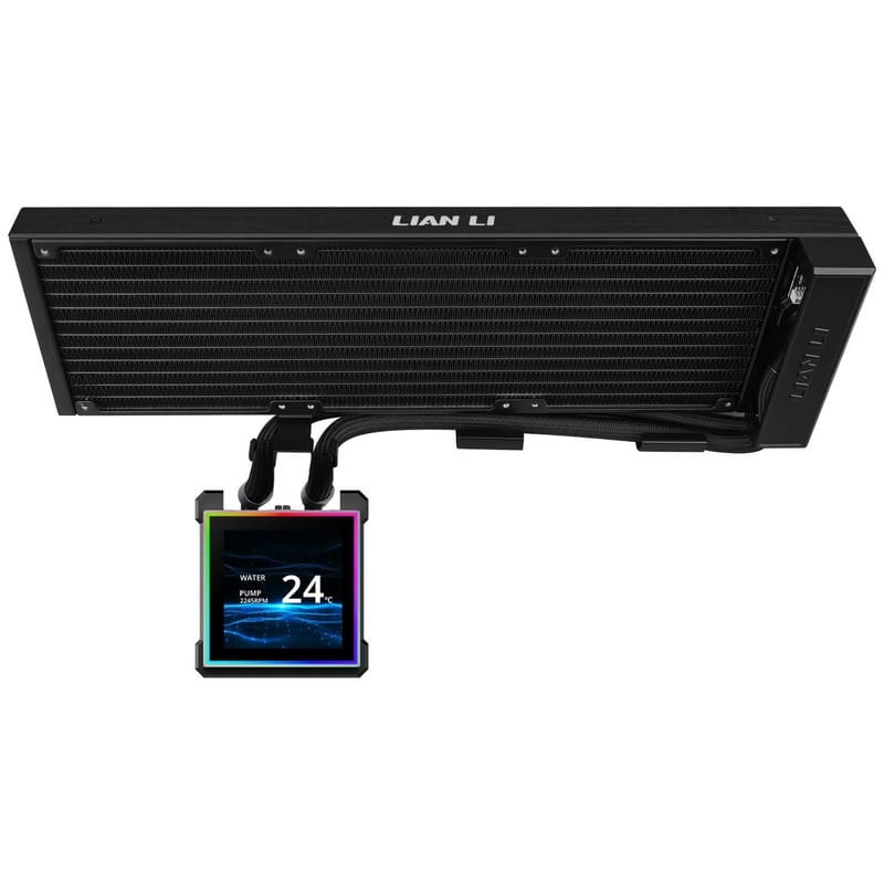 Система водяного охолодження Lian Li HydroShift II LCD-S 360N Fanless Black (G89.GHS2LCDS36NB.00)