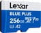 Фото - Карта памяти MicroSDXC 256GB UHS-I Lexar Blue Plus + SD-адаптер (LMSBLPL256G-BNANG) | click.ua