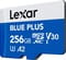 Фото - Карта памяти MicroSDXC 256GB UHS-I Lexar Blue Plus + SD-адаптер (LMSBLPL256G-BNANG) | click.ua