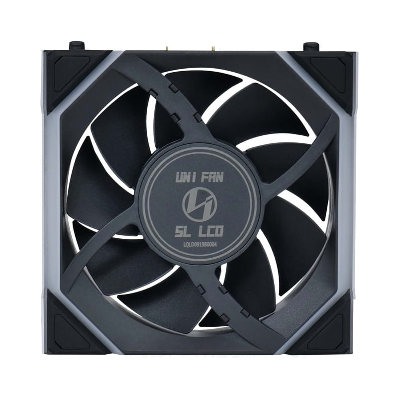 Вентилятор Lian Li Uni Fan SL Wireless LCD 120-3 Black (G99.12SLLCD1W3B.00)