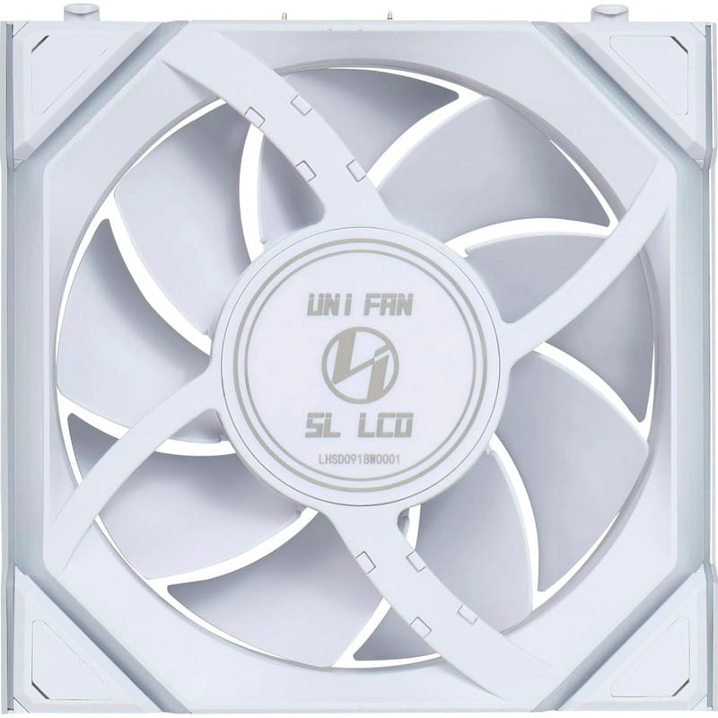 Вентилятор Lian Li Uni Fan SL Wireless LCD 120-3 Reverse White (G99.12RSLLCD1W3W.00)