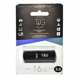 Флеш-накопитель USB3.0 16GB T&G 011 Classic Series Black (TG011-16GB3BK)