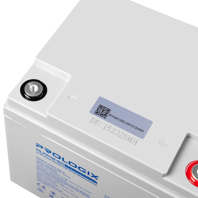 Аккумуляторная батарея Prologix 12.8V 50AH 640Wh (PLFP12-50) LiFePO4