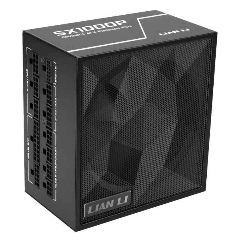 Блок живлення Lian Li SX1000P Black, EU Cord (G9P.SX1000P.B000.EU)