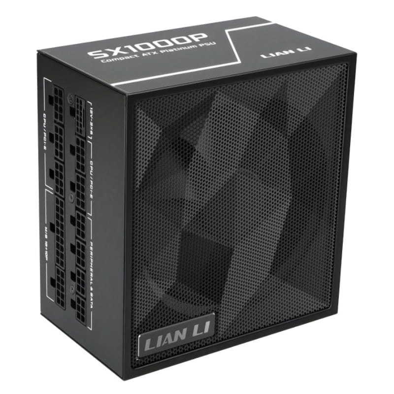 Блок живлення Lian Li SX1000P Black, EU Cord (G9P.SX1000P.B000.EU)