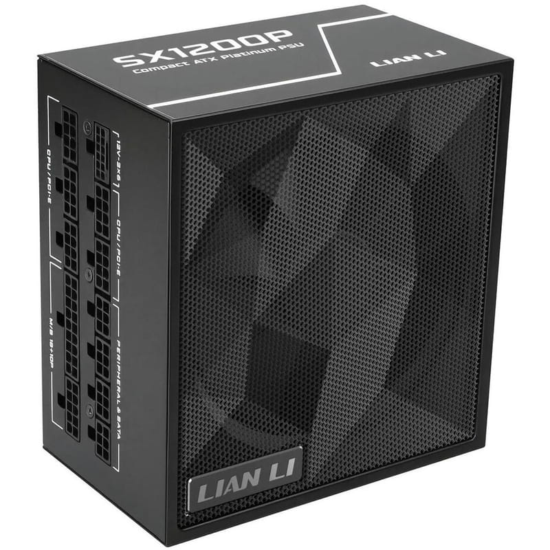 Блок живлення Lian Li SX1200P Black, EU Cord (G9P.SX1200P.B000.EU)