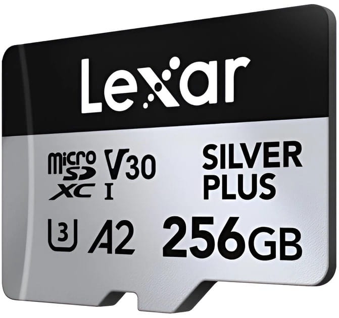 Карта памяти MicroSDXC 256GB UHS-I Lexar Professional Silver Plus (LMSSIPL256G-BNANG)