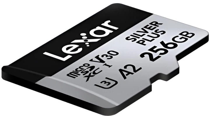 Карта памяти MicroSDXC 256GB UHS-I Lexar Professional Silver Plus (LMSSIPL256G-BNANG)