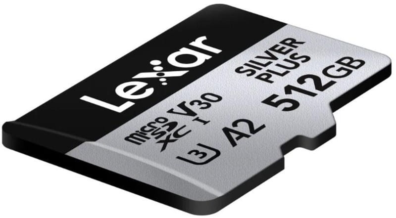 Карта памяти MicroSDXC 512GB UHS-I Lexar Professional Silver Plus (LMSSIPL512G-BNANG)