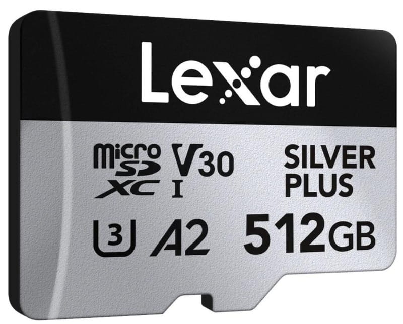Карта памяти MicroSDXC 512GB UHS-I Lexar Professional Silver Plus (LMSSIPL512G-BNANG)