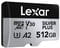 Фото - Карта памяти MicroSDXC 512GB UHS-I Lexar Professional Silver Plus (LMSSIPL512G-BNANG) | click.ua