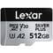 Фото - Карта памяти MicroSDXC 512GB UHS-I Lexar Professional Silver Plus (LMSSIPL512G-BNANG) | click.ua