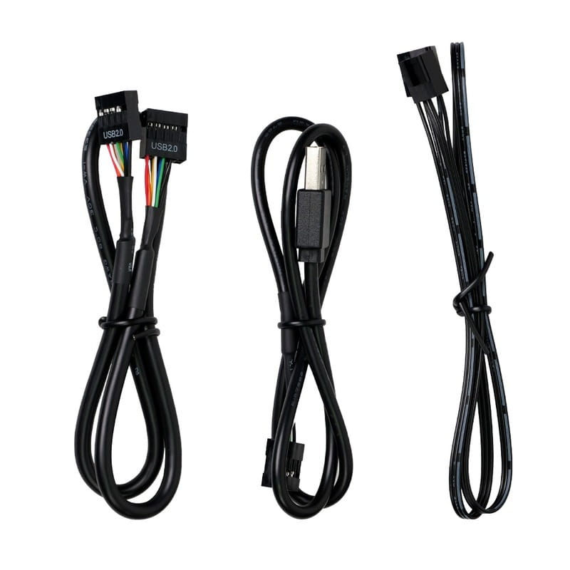 USB-хаб Lian Li Edge USB and Fan Hub Black (G8P.EG-HUB01B.00)