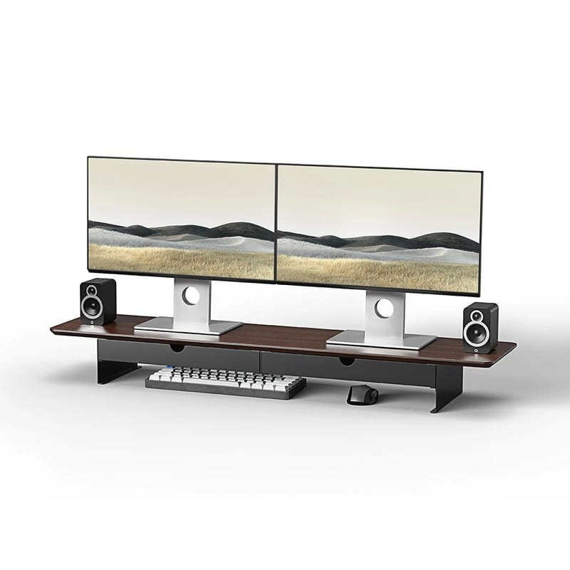 Подставка для монитора OfficePro MR164DW Dark Wood/Black