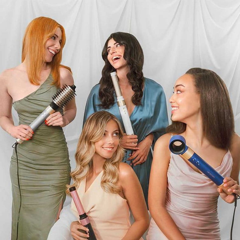 Стайлер Cecotec Bamba CeramicCare 10in1 AirGlam Champagne (CCTC-00246)