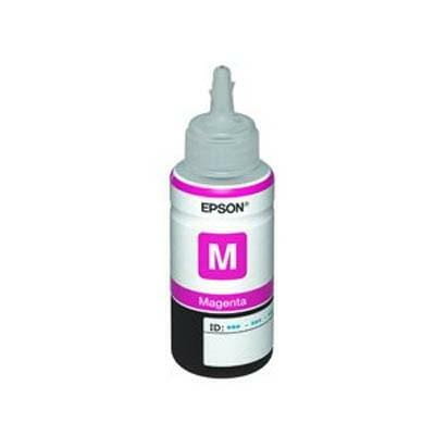 Чернила EPSON (T6643) L100/L200/L210 (Magenta) (C13T66434A) 70 г