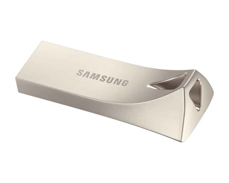 Флеш-накопичувач USB3.1 128GB Samsung Bar Plus Champagne Silver (MUF-128BE3/APC)
