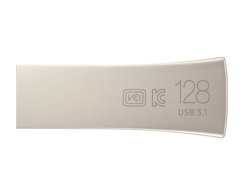 Флеш-накопитель USB3.1 128GB Samsung Bar Plus Champagne Silver (MUF-128BE3/APC)