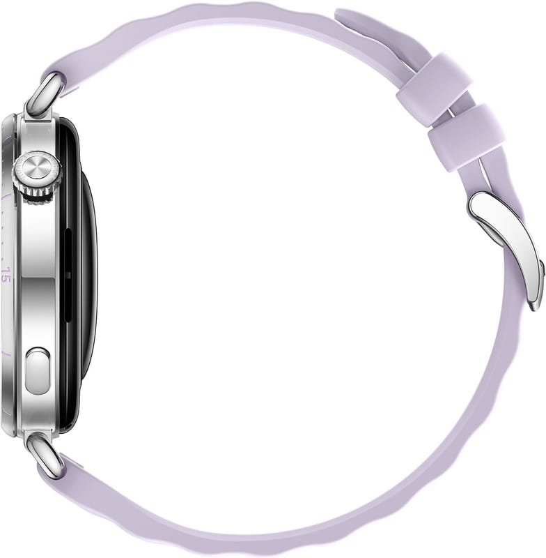 Смарт-часы Huawei Watch GT 6 41mm Steel with Purple Fluoroelastomer Strap (55020FTM)